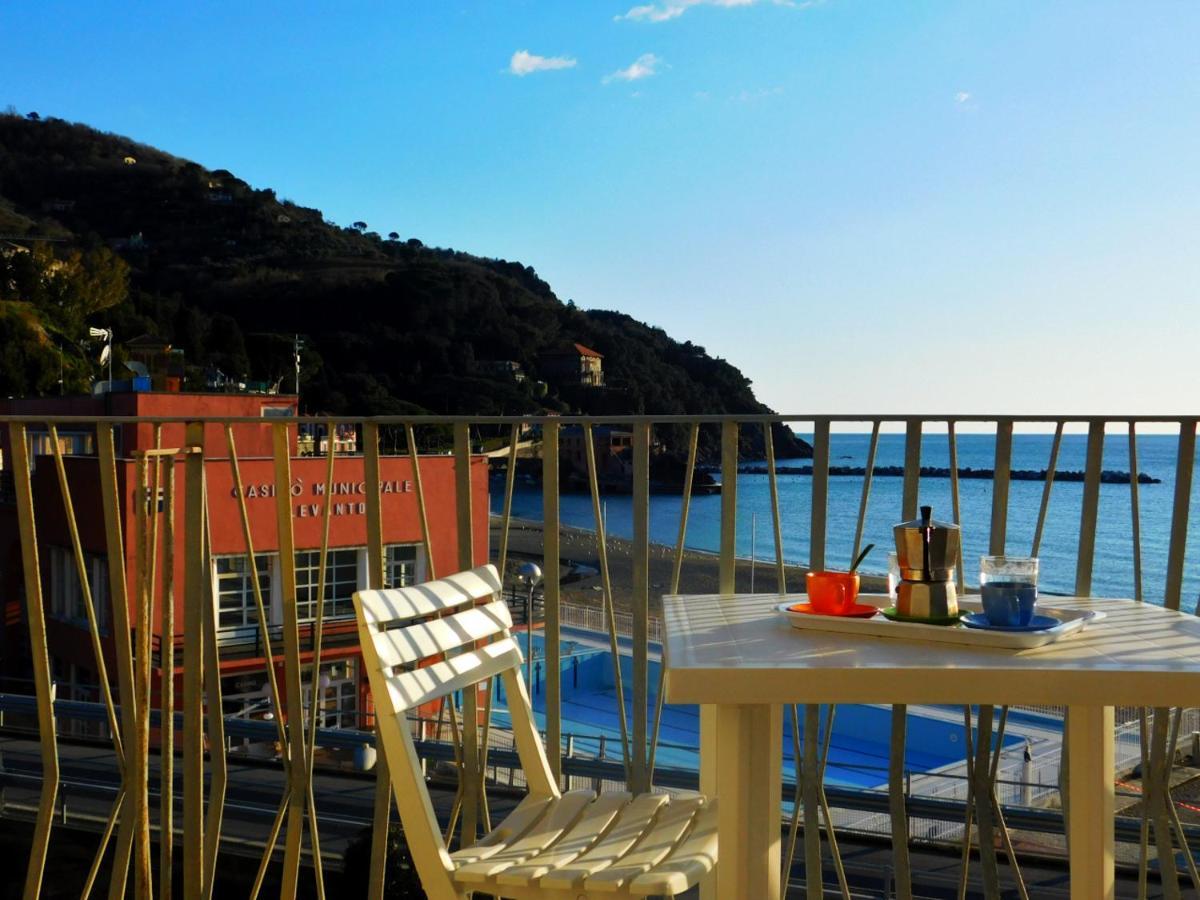 Trilocale Con Meravigliosa Vista Mare, Levanto Dış mekan fotoğraf