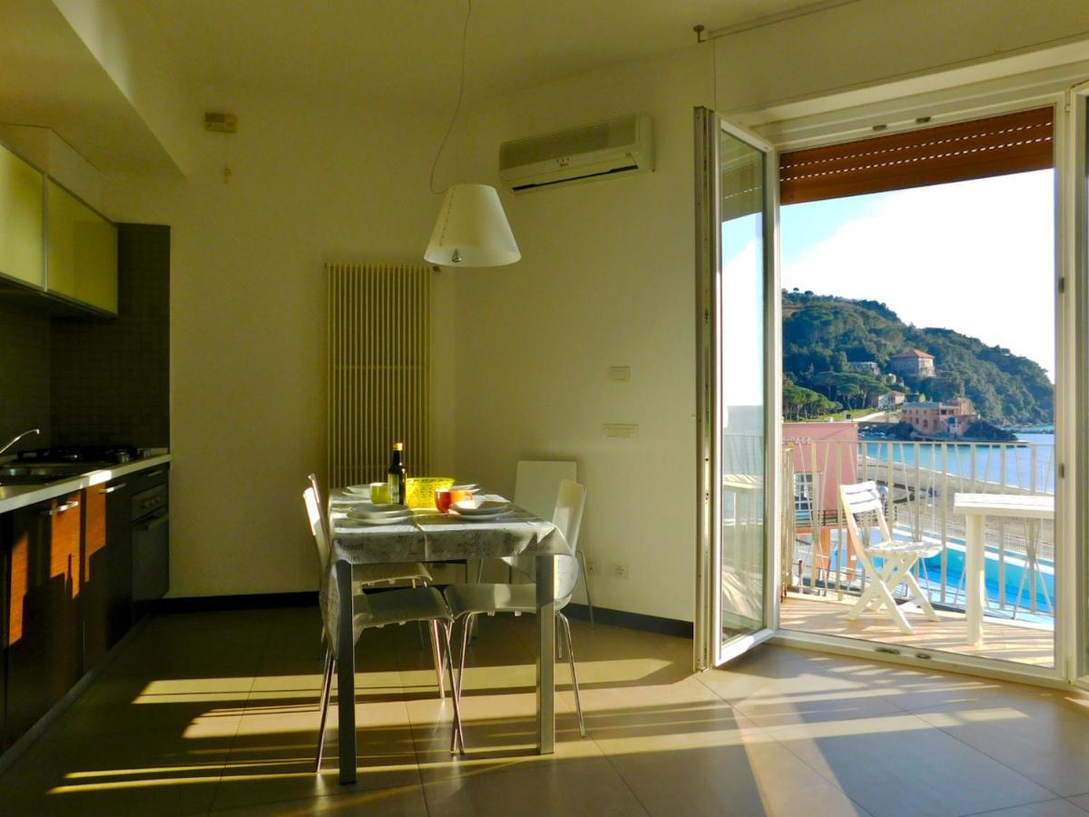 Trilocale Con Meravigliosa Vista Mare, Levanto Dış mekan fotoğraf
