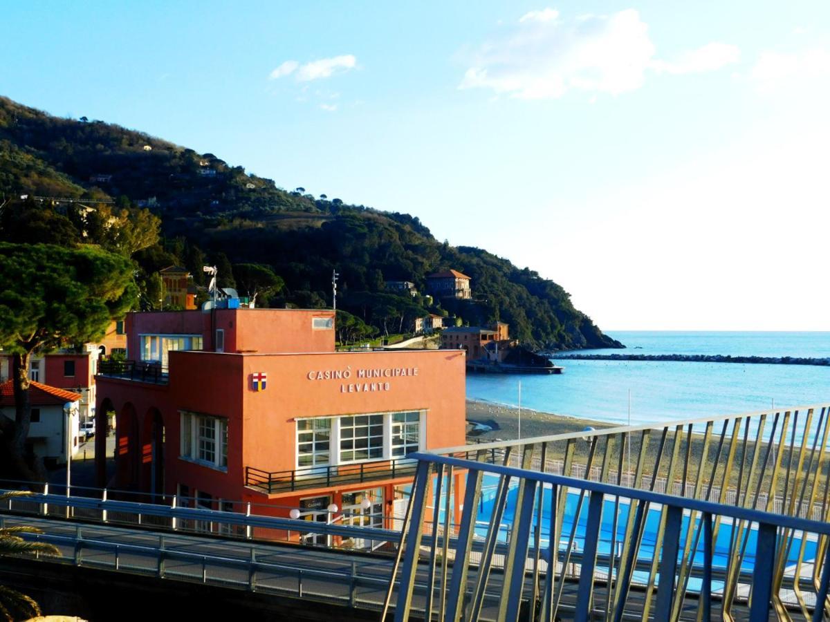 Trilocale Con Meravigliosa Vista Mare, Levanto Dış mekan fotoğraf